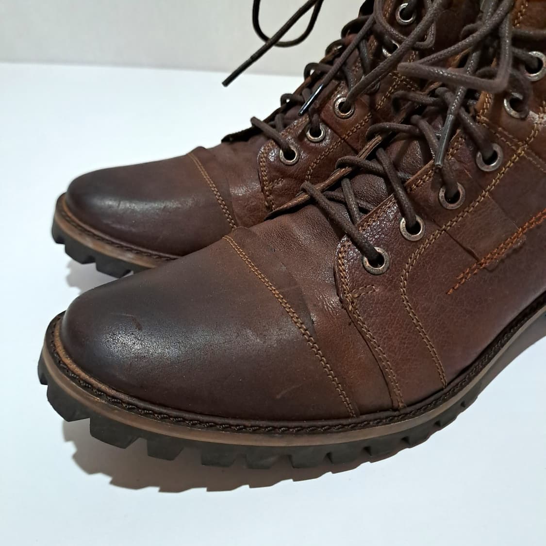 (택포) 버팔로 가죽 워커 부츠 260 A984 상품이미지2