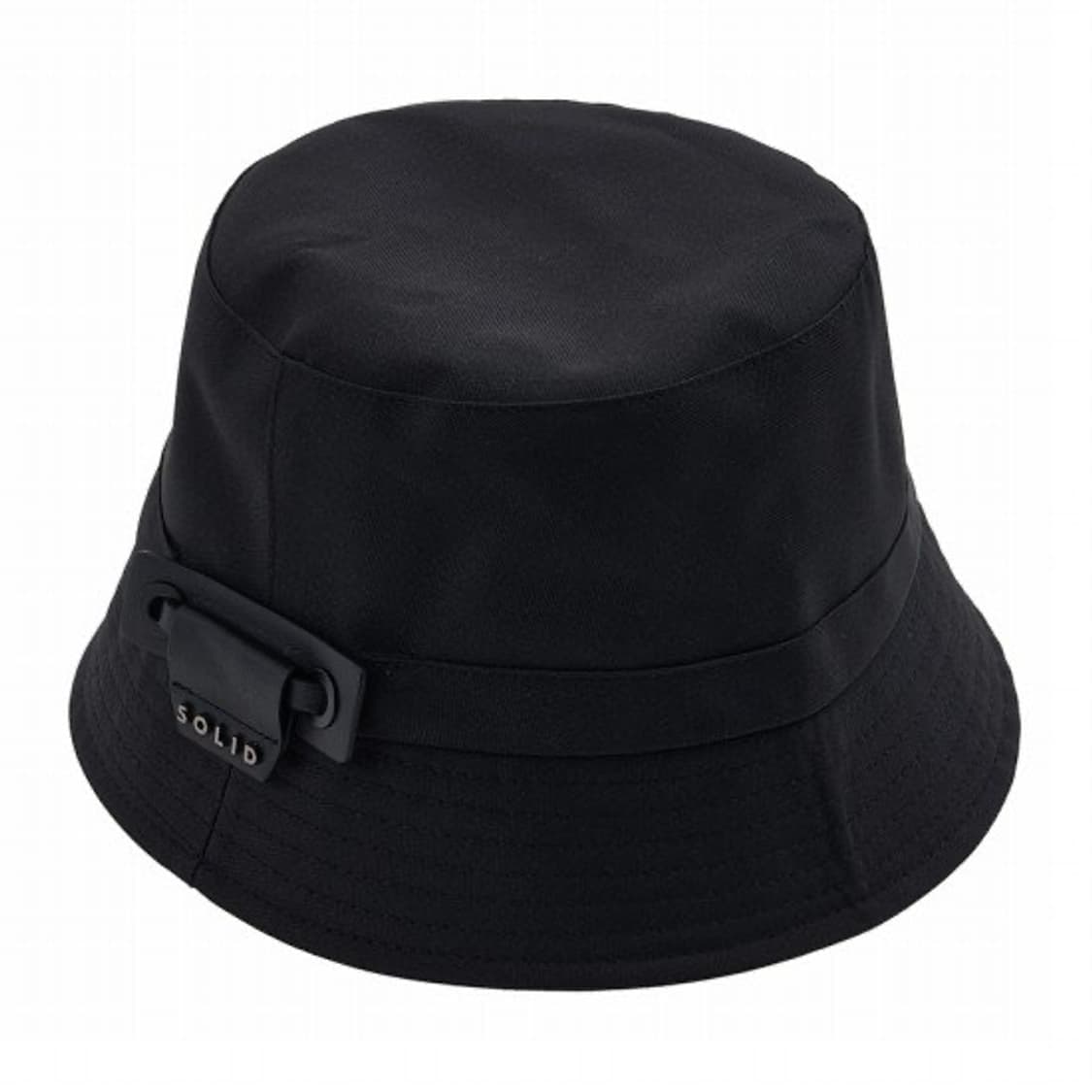 솔리드옴므 블랙 로고 버킷햇 상품이미지1