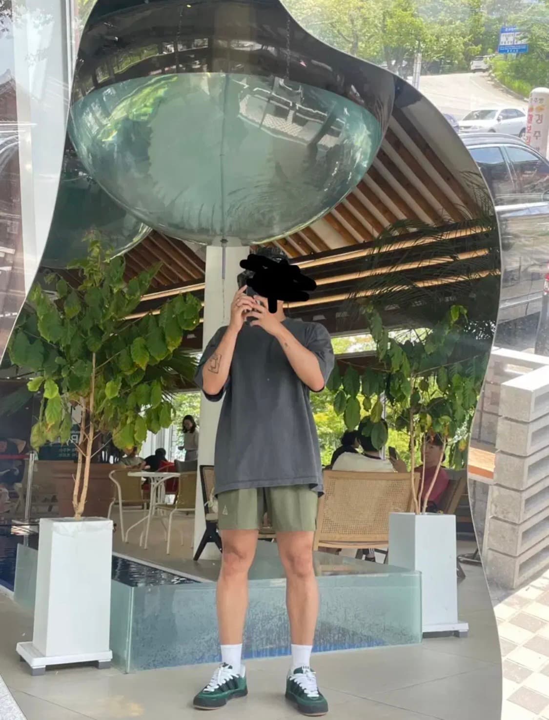 아디다스 x ynuk 아디매틱 그린 260 상품이미지5