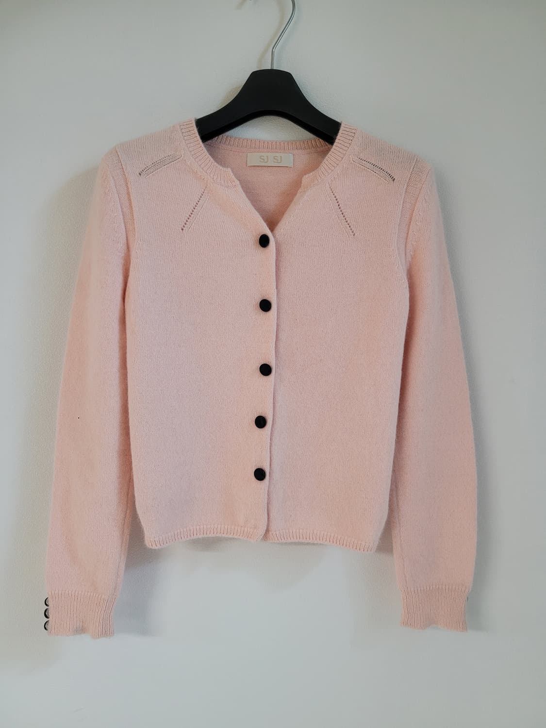 한섬 SJ SJ 울 블렌드 브이넥 가디건 S 상품이미지1