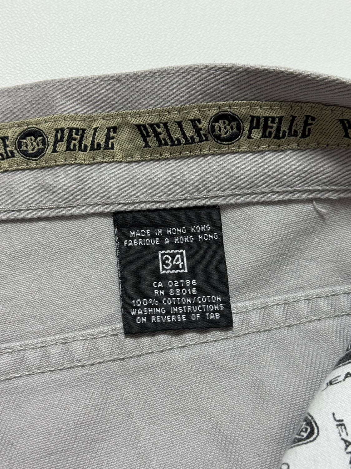 90s Pelle Pelle 지퍼 디테일 워크 팬츠 펠레펠레 상품이미지5