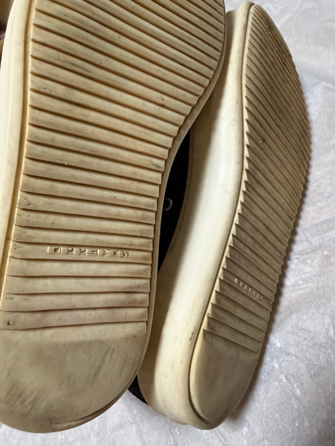 릭오웬스 다크쉐도우 자수 베간 하이탑 41 상품이미지6