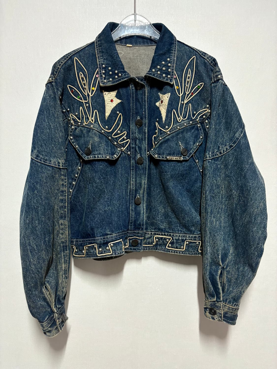 [M] Hany Wear 잼스톤 데님 크롬 자켓 상품이미지1