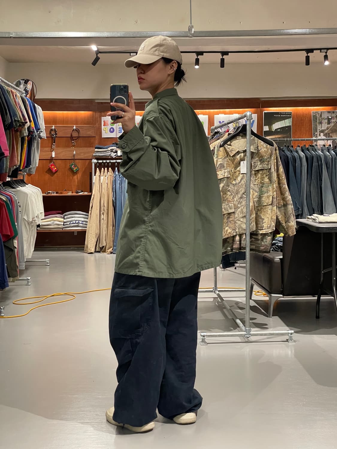 빈티지 밀리터리 BDU 야상 필드 자켓   상품이미지5