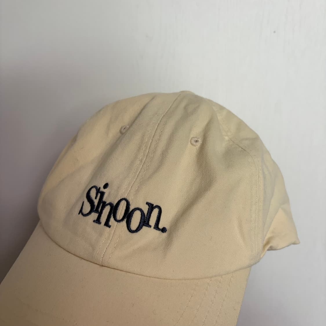 시눈 클래식 로고 볼캡 옐로우 상품이미지2