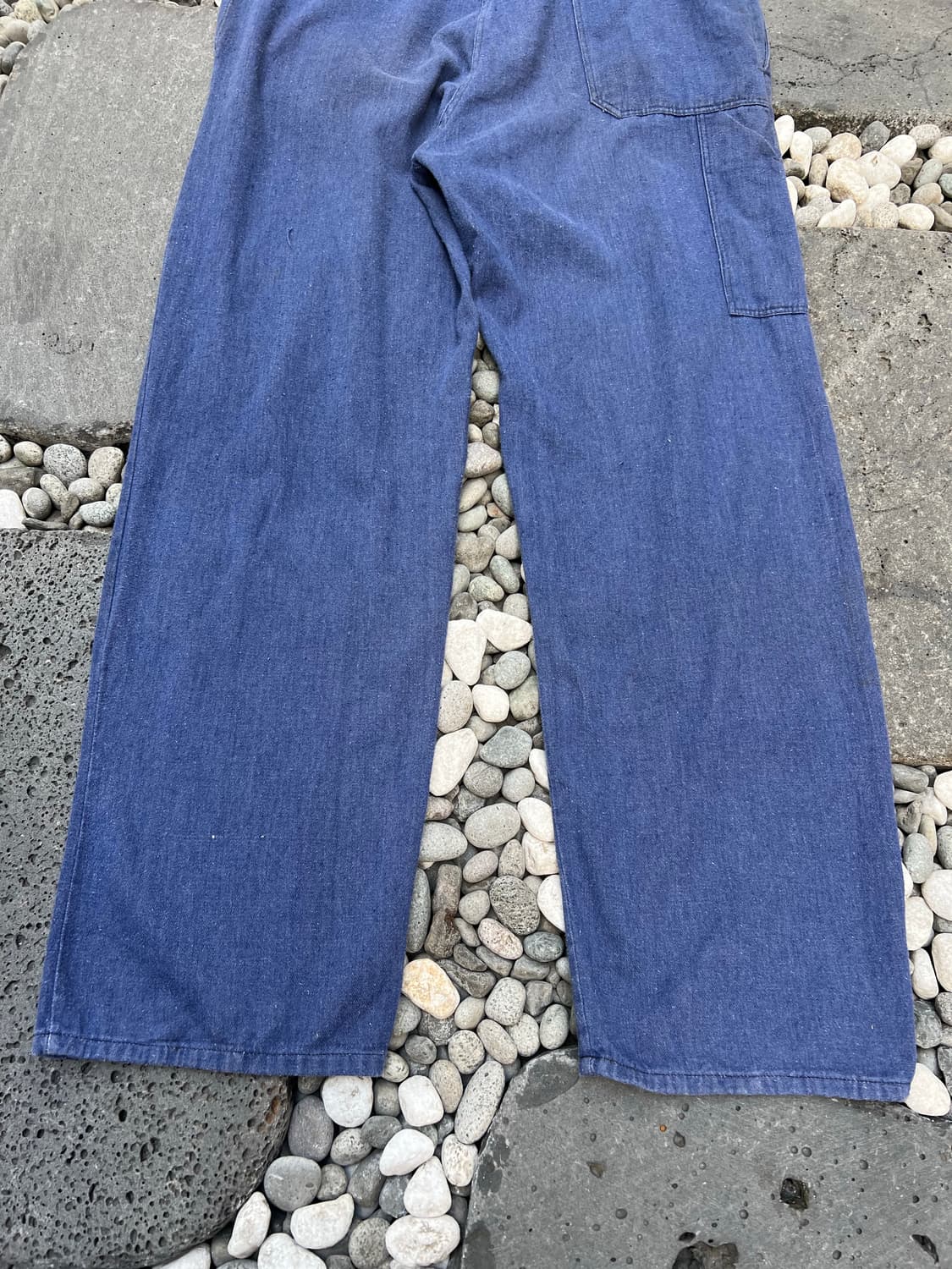 OLD VINTAGE WASHING HAIRY DENIM 프렌치워크팬츠 상품이미지7