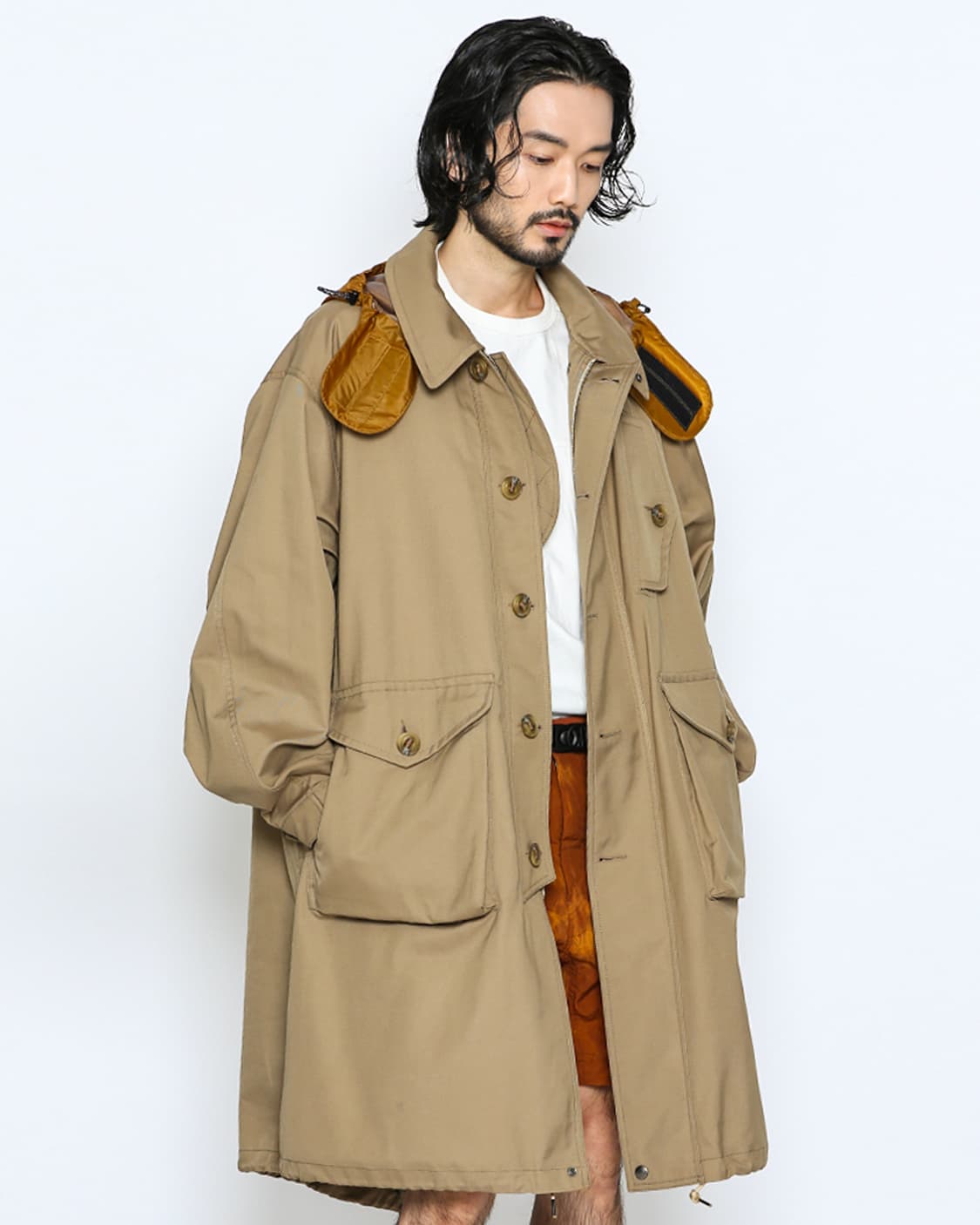 [M] 루트파인더 피닉스 파카 베이지 카키 상품이미지3