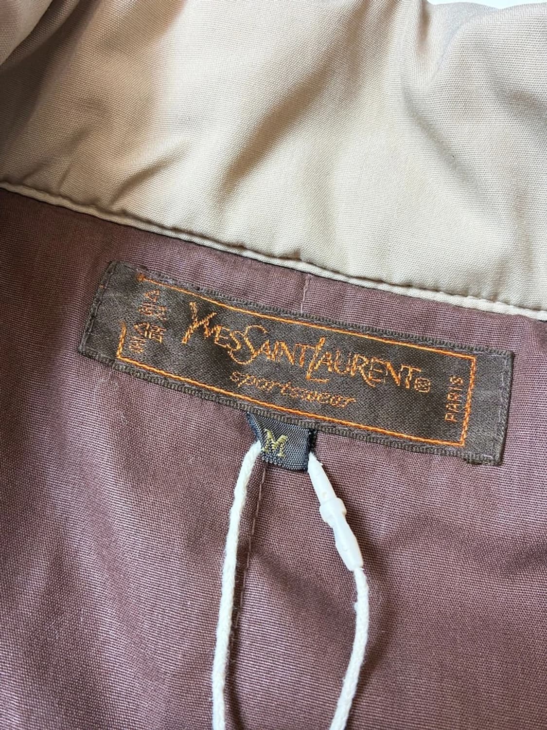 입생로랑 YSL 00's 나이론 퀄팅 블루종 자켓 PN9125 상품이미지9