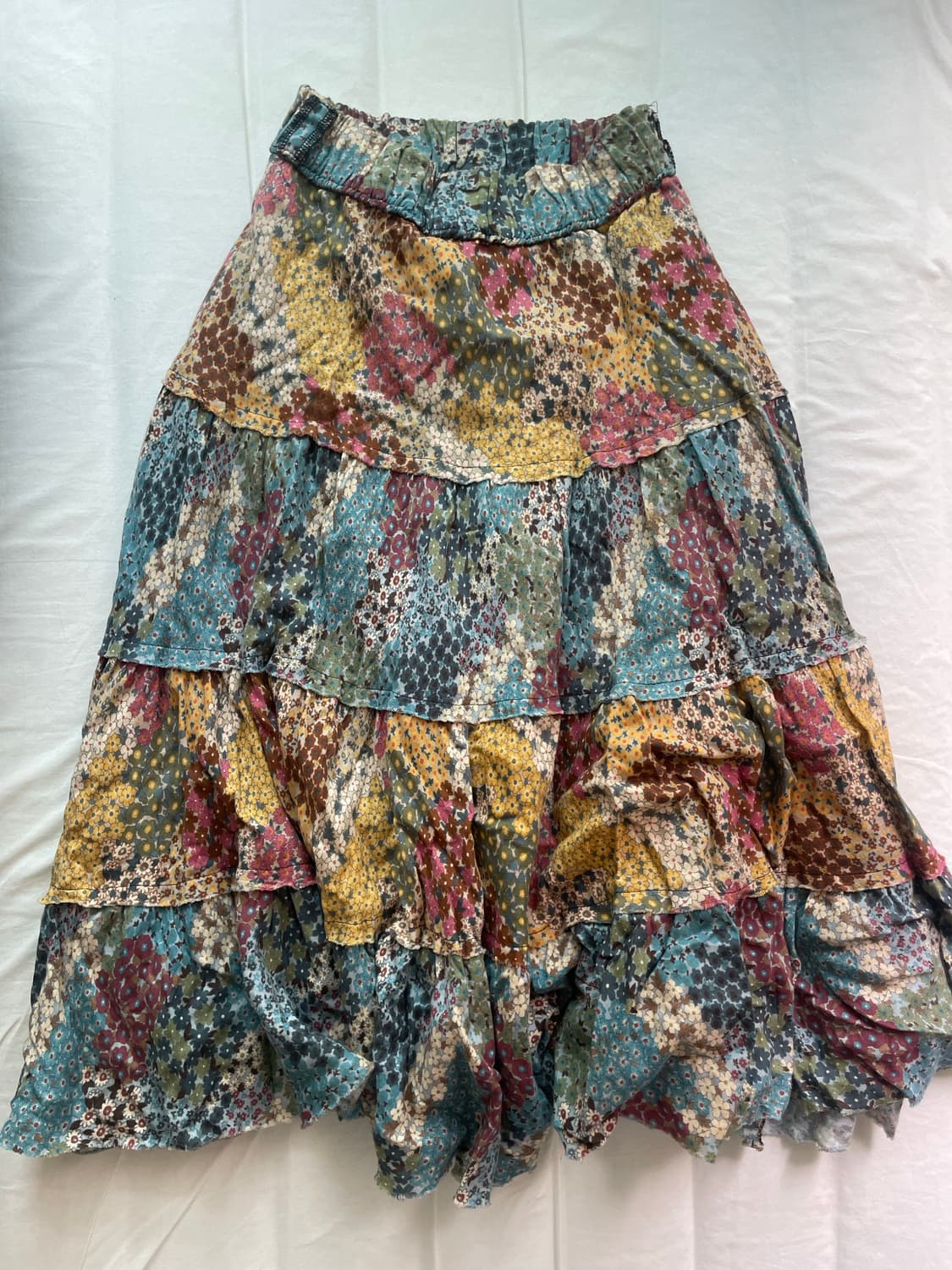 빈티지 플라워 스커트 상품이미지1