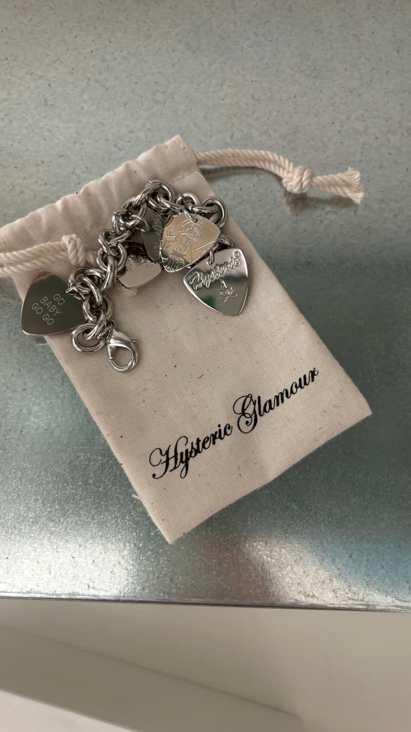 히스테릭글래머 피크 팔찌 실버 상품이미지2