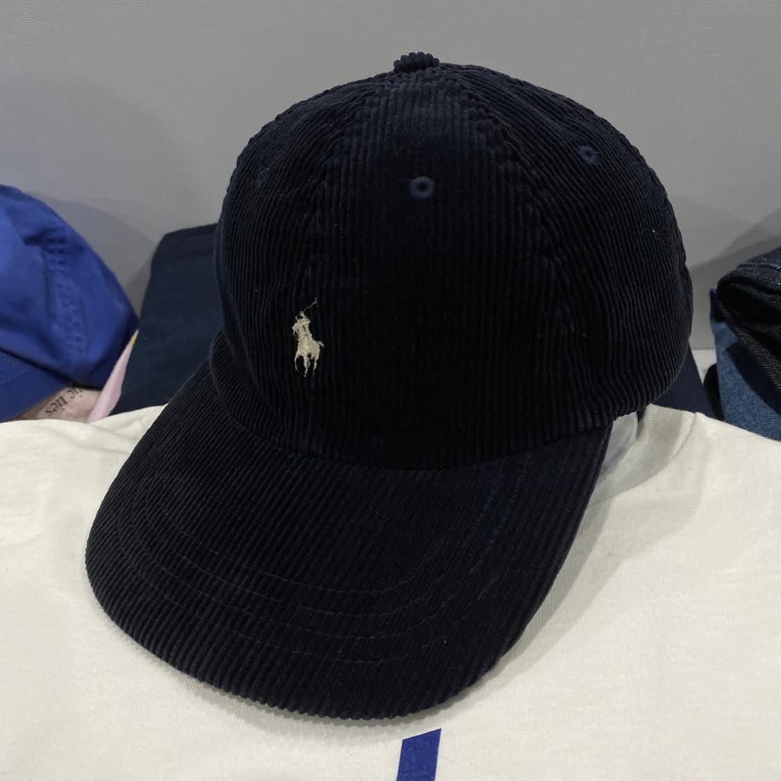폴로 코듀로이 볼캡 상품이미지2
