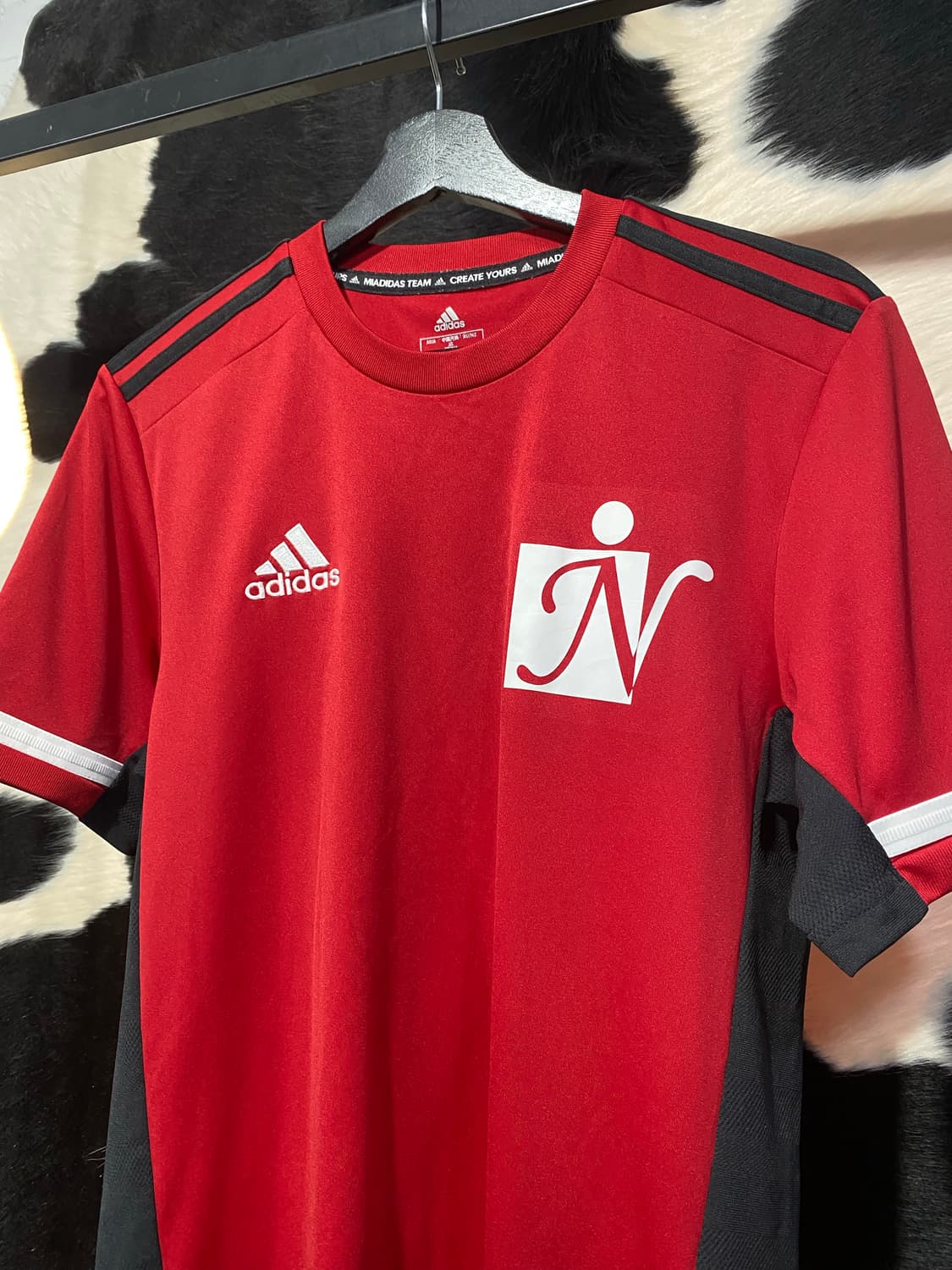 Adidas N 레드 일본 축구부 유니폼 상품이미지3