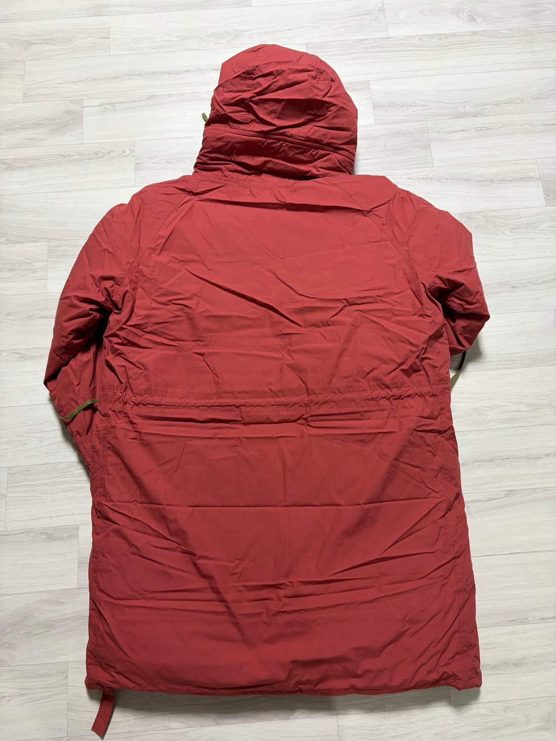ODS 올리브드랩서비스 문트리퍼 파카 빈티지 레드 L 판매 상품이미지3