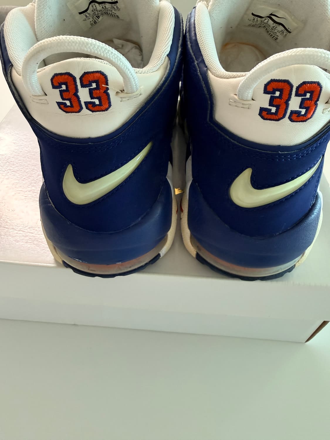 나이키 업템포 뉴욕닉스 265 상품이미지3