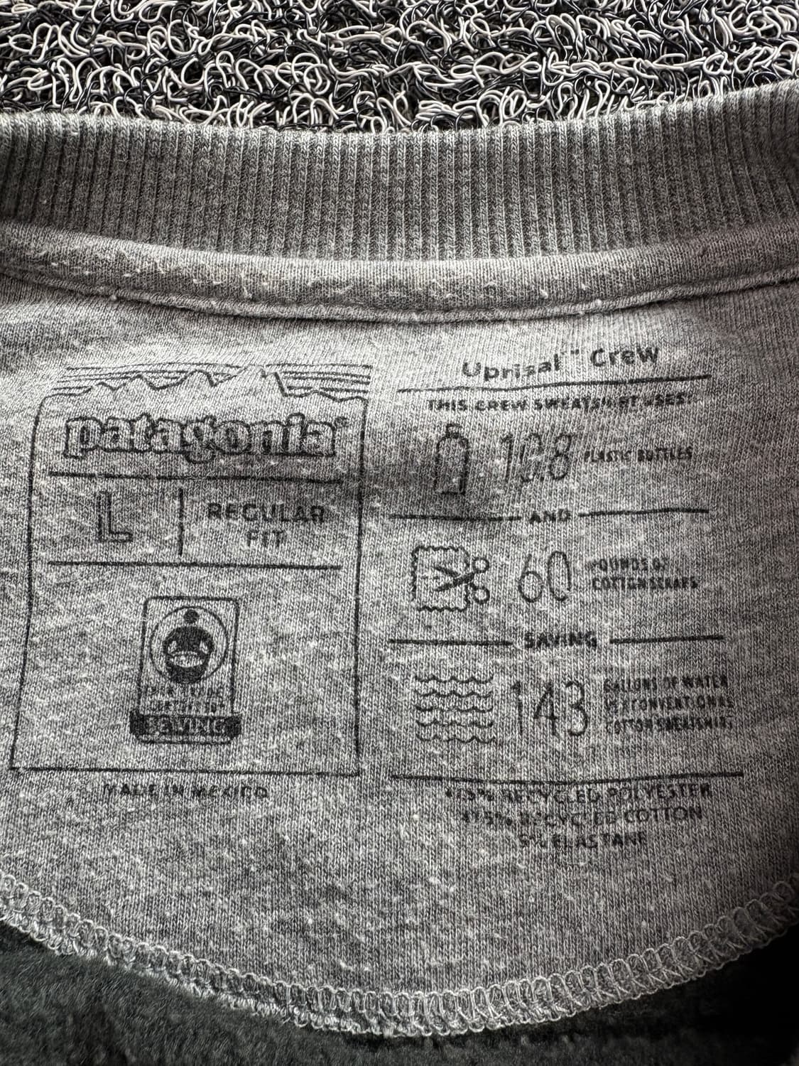 파타고니아 스몰로고 미니멀 크루넥 맨투맨 4098 상품이미지4