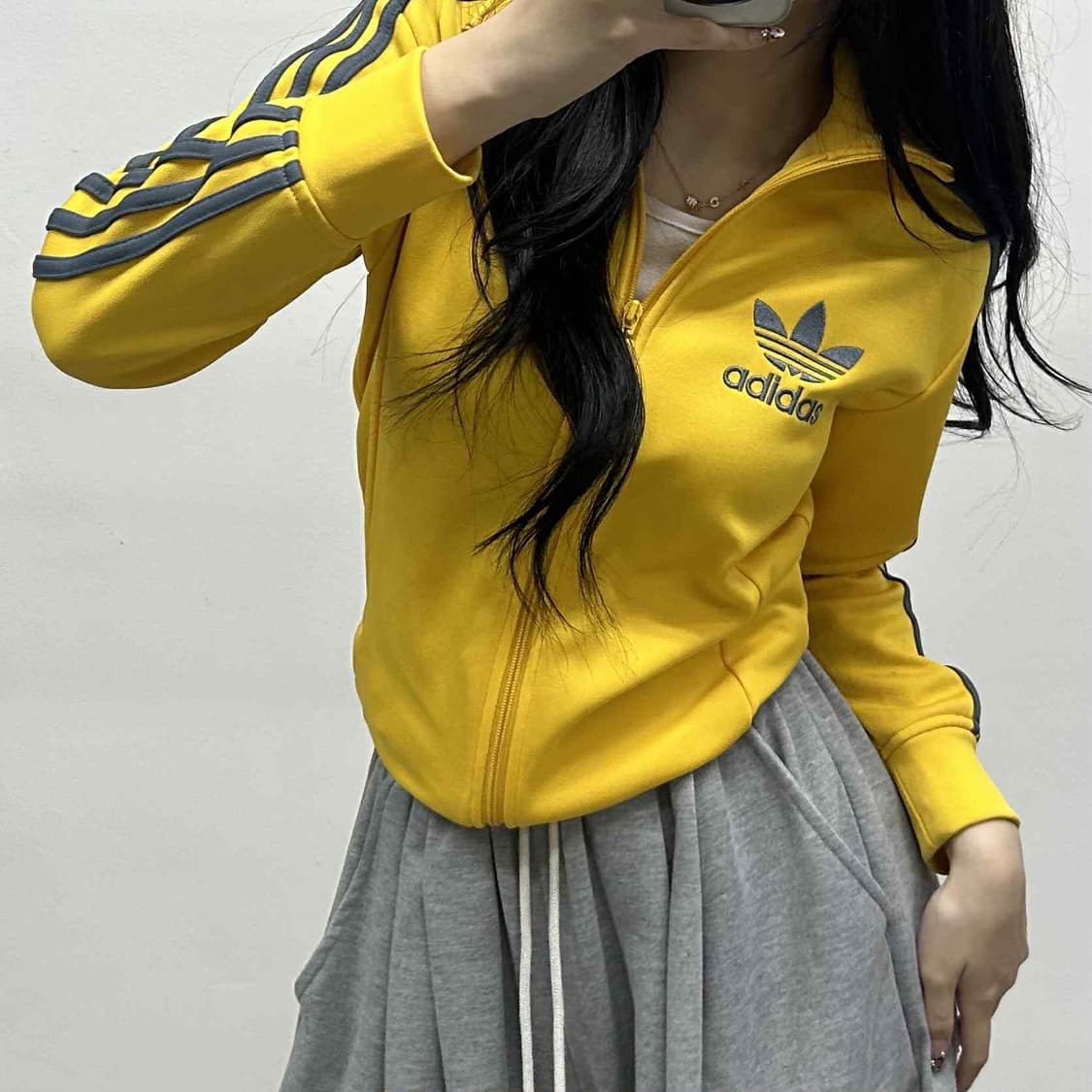아디다스 빅유로파 옐로우 러블리힙 트랙탑 희귀져지(85) 상품이미지1