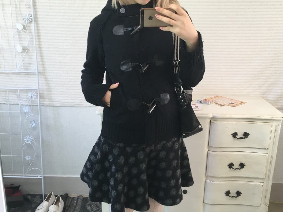 burberry wool duffle hood zip-up jacket 상품이미지4