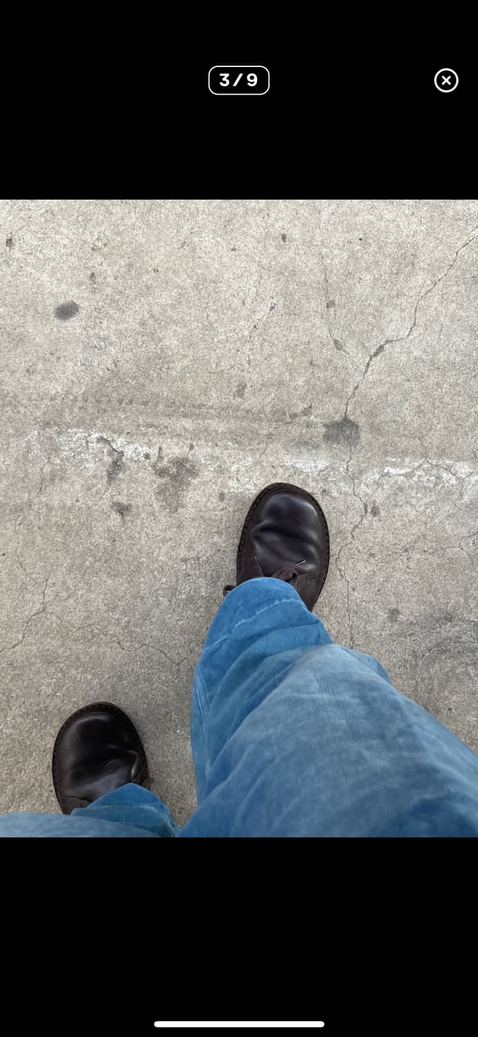 00s Patagonia Loulu Velvet Brown Leather 상품이미지4