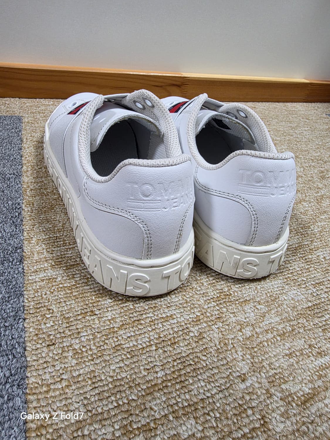 타미진스 화이트 스니커즈 슬립온 Jaz [230mm] 상품이미지5