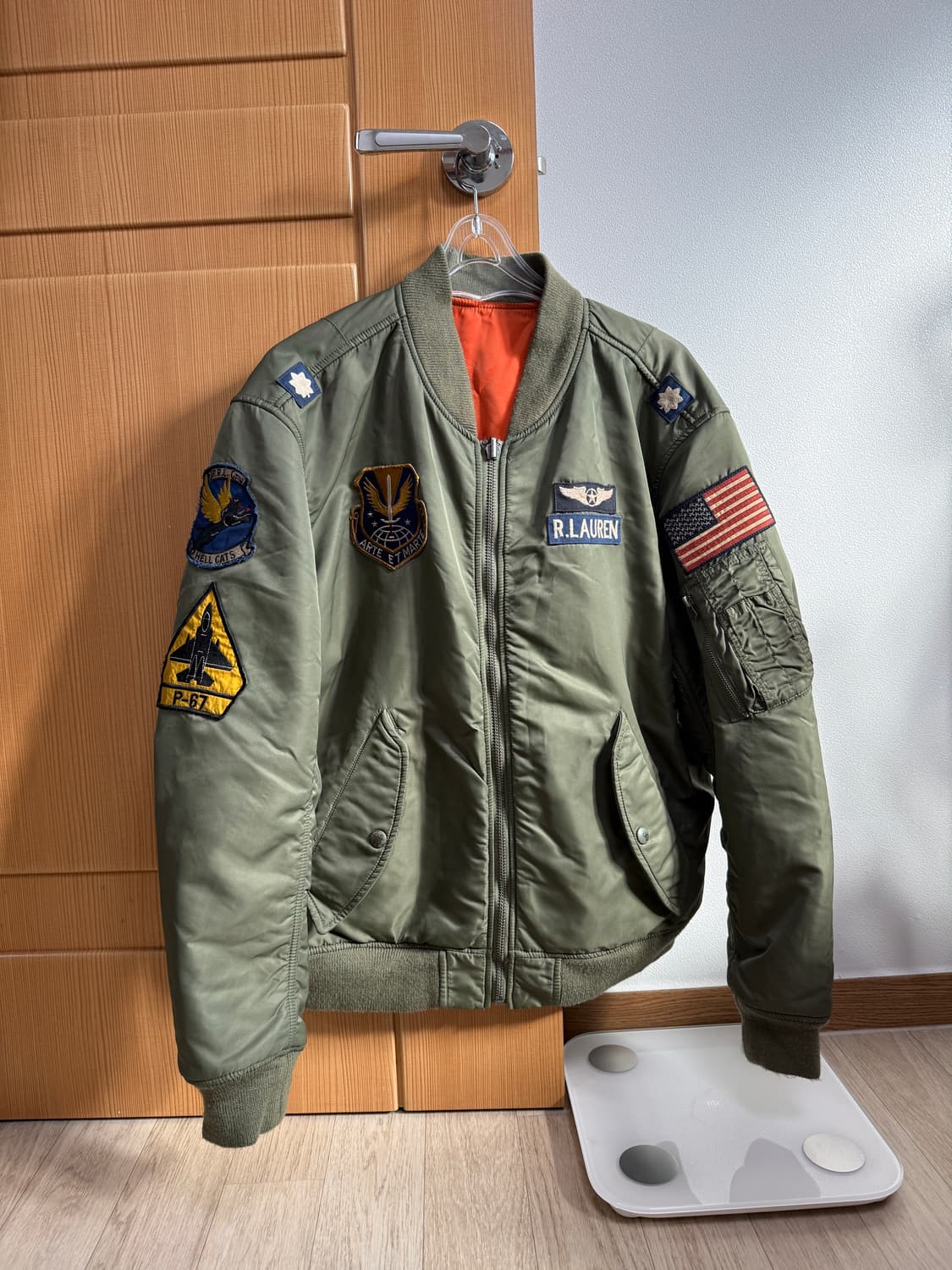 폴로 소령 항공점퍼 Ma-1 XL 상품이미지1