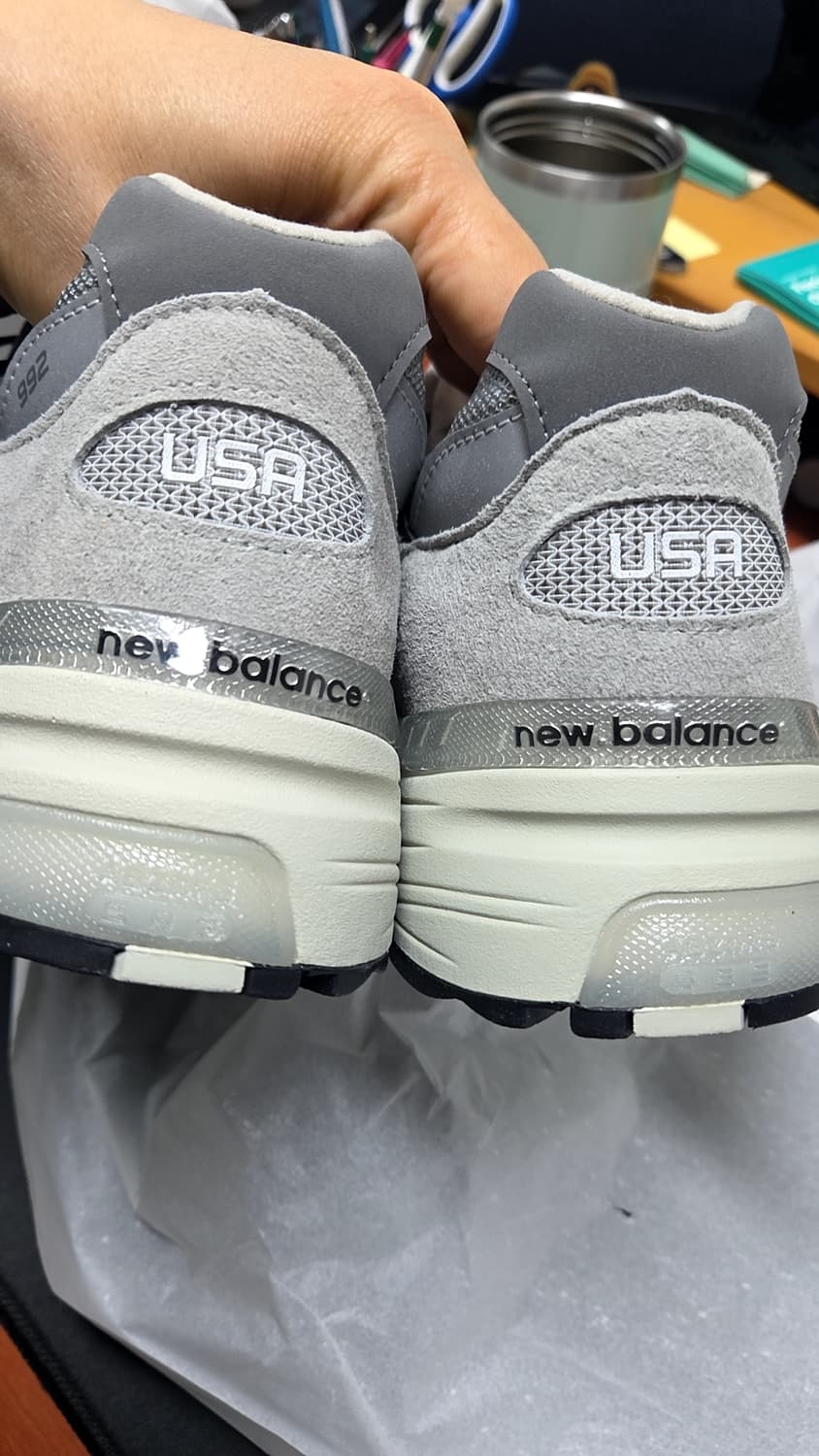 뉴발란스 992 그레이 USA 300사이즈 상품이미지4