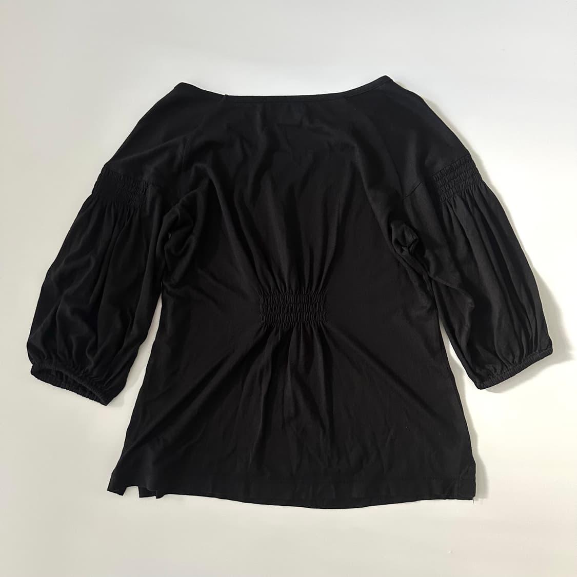 버버리 블루라벨 burberry 로고 칠부 티셔츠 상품이미지4
