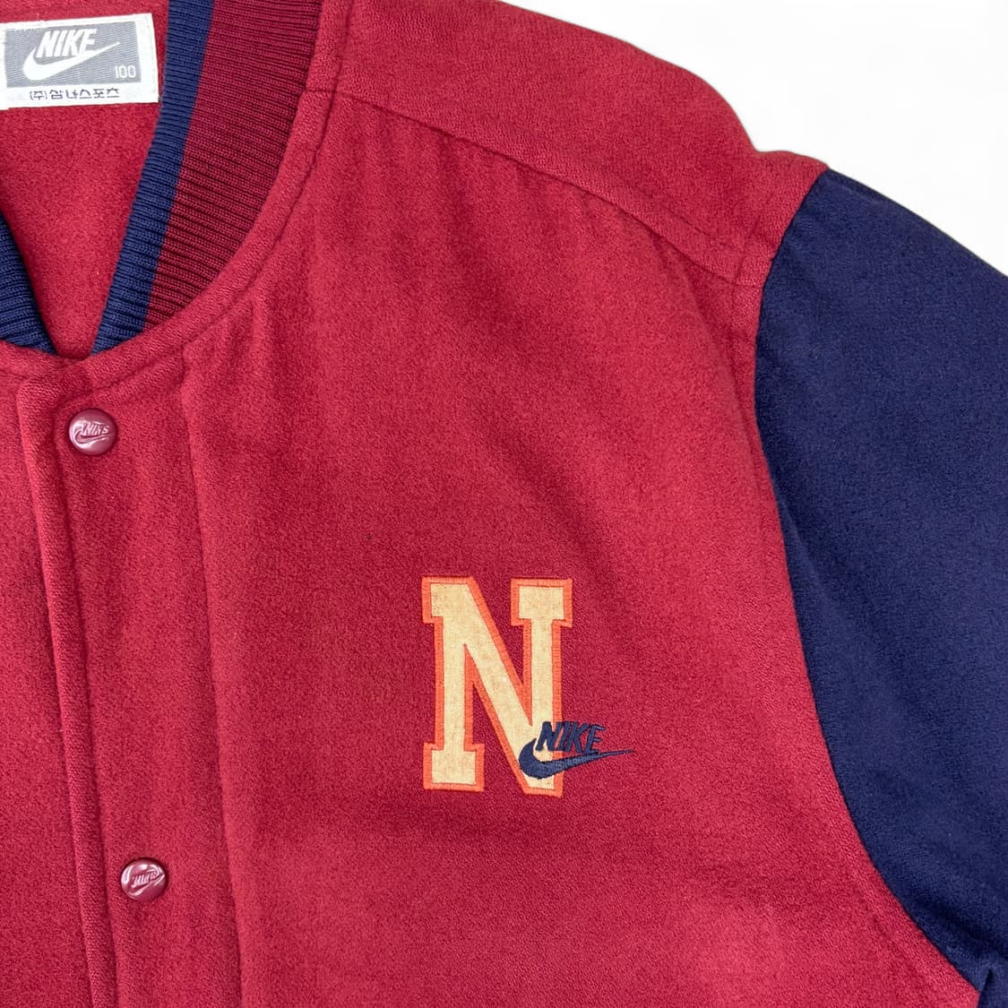 90's 나이키 울 바시티 자켓 상품이미지3