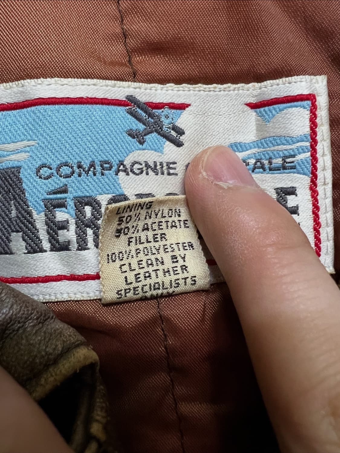 빈티지 A-2 가죽자켓 상품이미지6