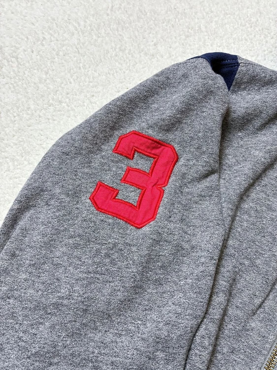 폴로 랄프로렌 00's 빅포니 배색 후드 집업 PN6404 상품이미지5