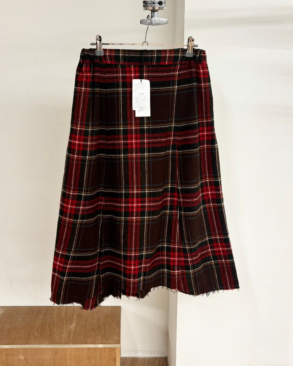 사이블 사렐 타탄 체크 퀄트 스커트 상품이미지1