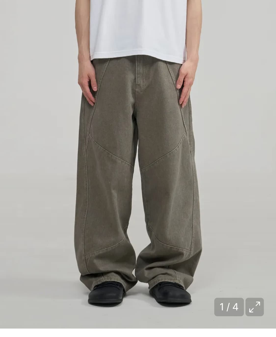 주앙옴므 트위스트 코튼 팬츠 상품이미지1