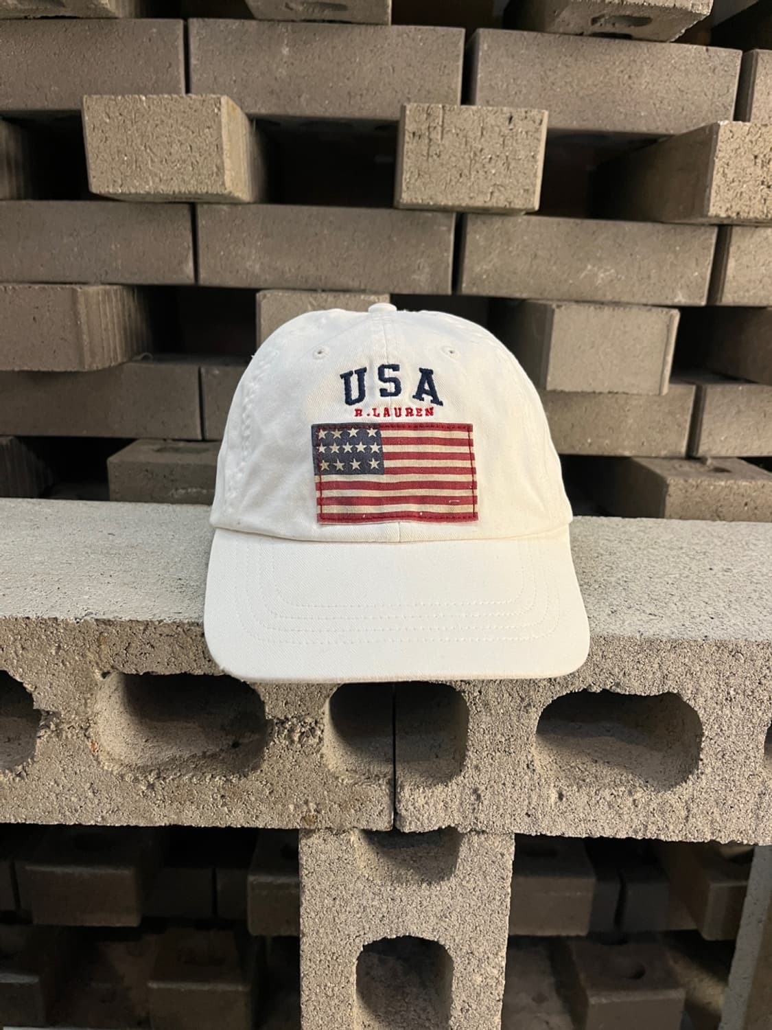 폴로 랄프로렌 U.S.A 화이트 캡 상품이미지1