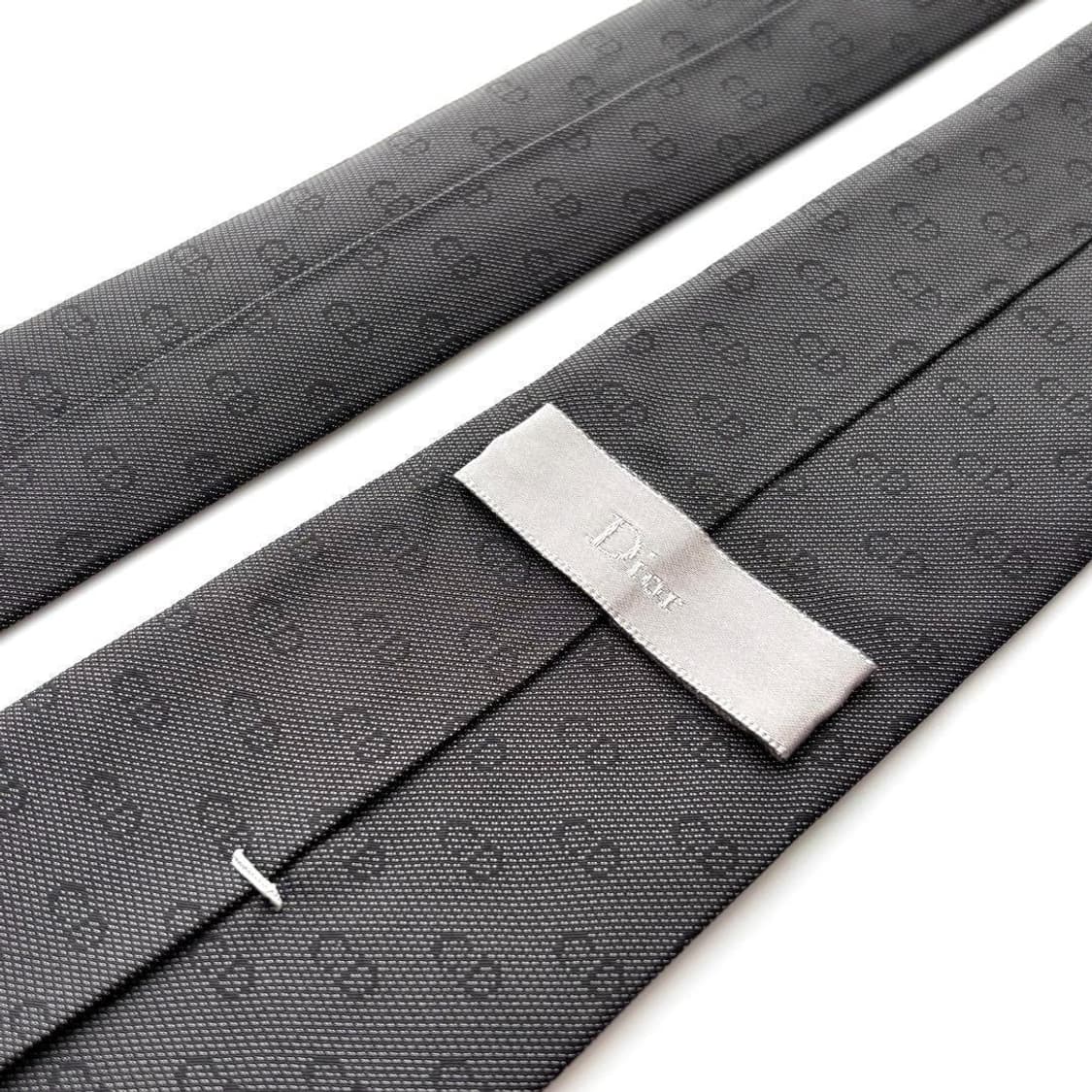 디올옴므 CD로고 패턴 실크 넥타이 상품이미지5