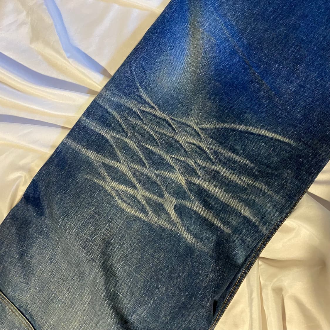 발렌시아가 캣 워싱 데님 L 상품이미지2