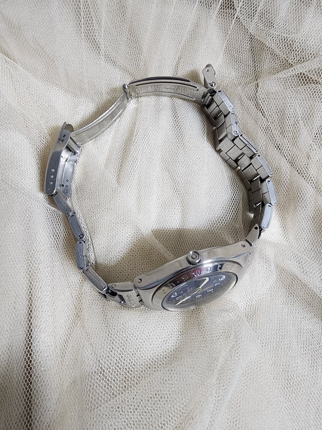 스와치 아이러니 AG 1993 쿼츠 메탈밴드 상품이미지10