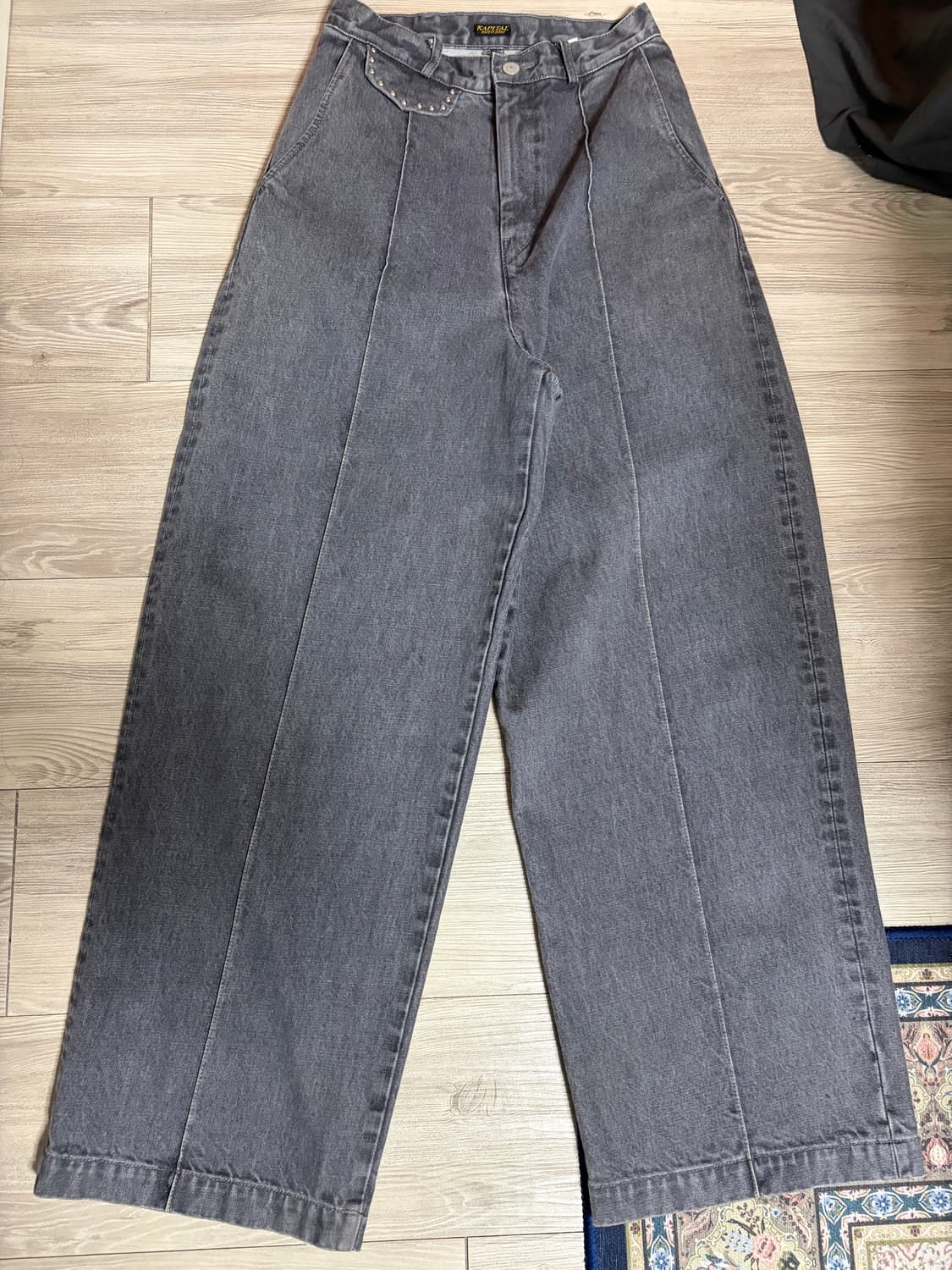 Kapital 캐피탈 흑청 데님팬츠 s 상품이미지2