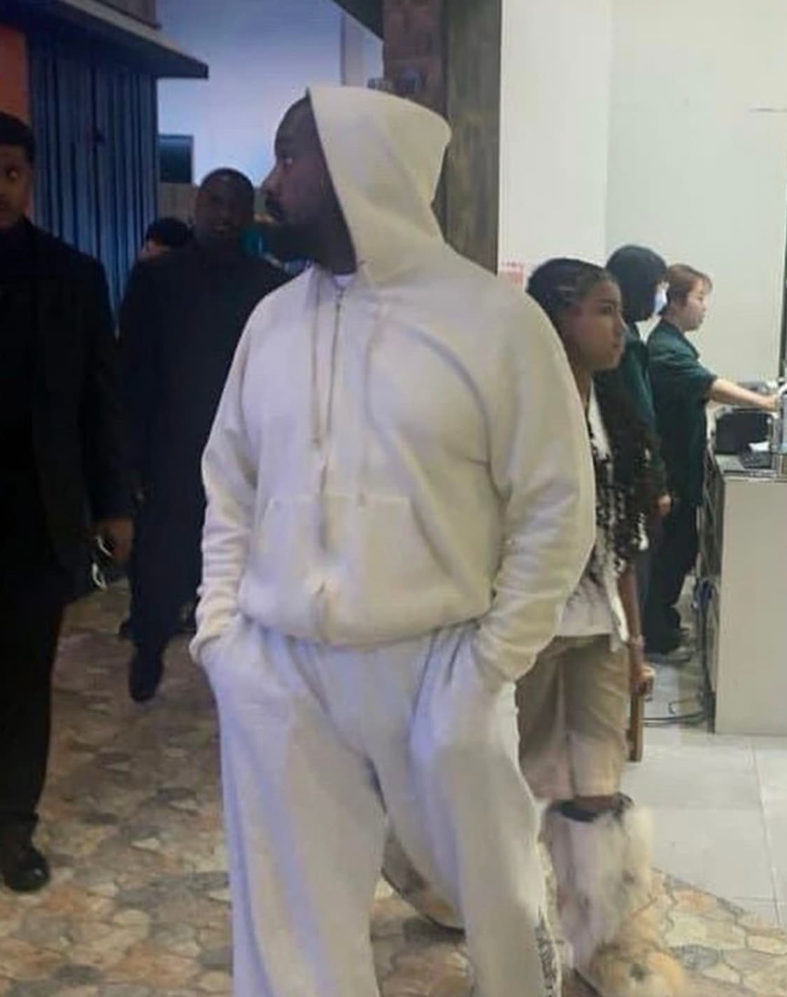 빈티지 화이트 후드집업 yzy yeezy 상품이미지7