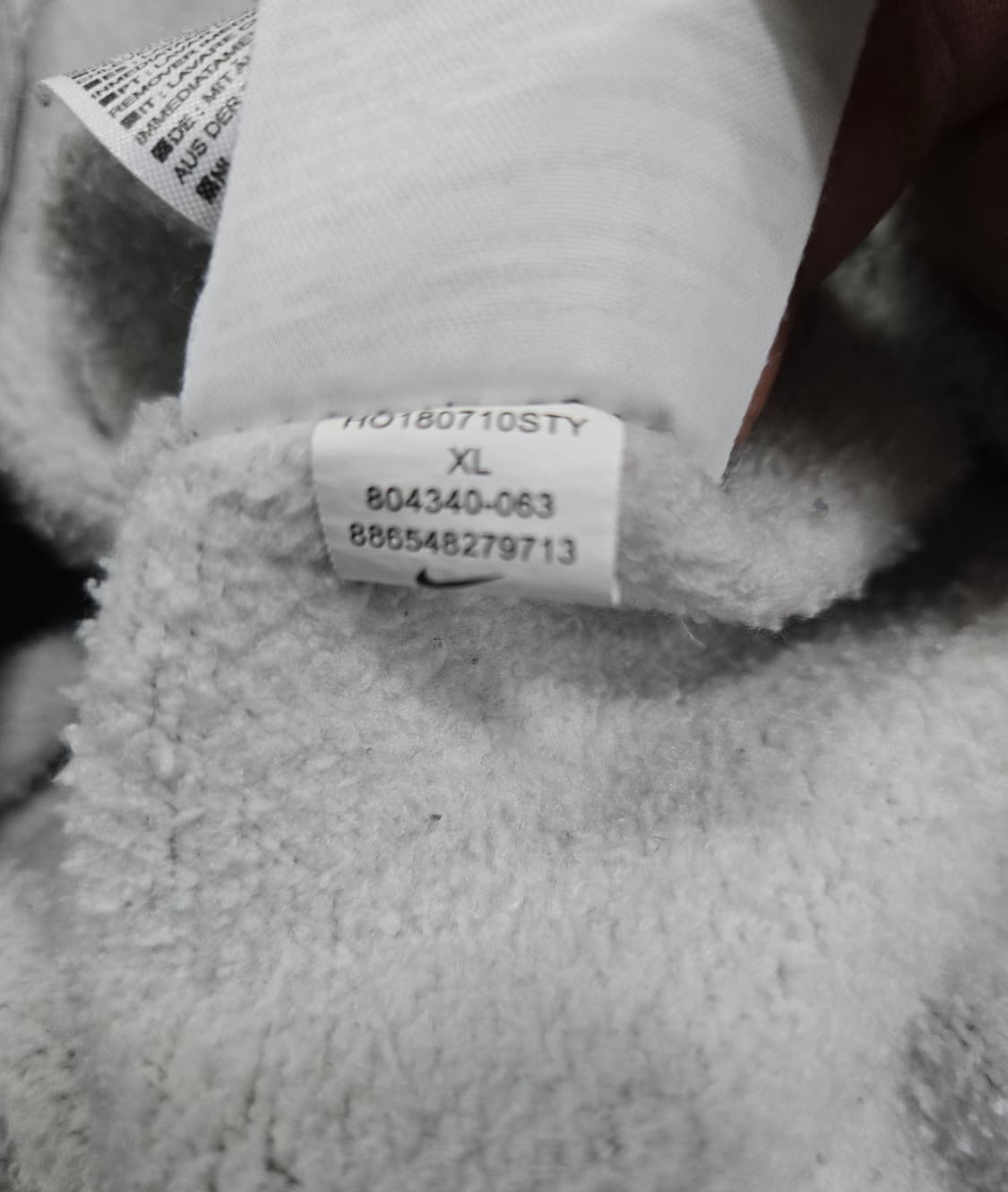 나이키 기모 맨투맨 크루넥 105 상품이미지10