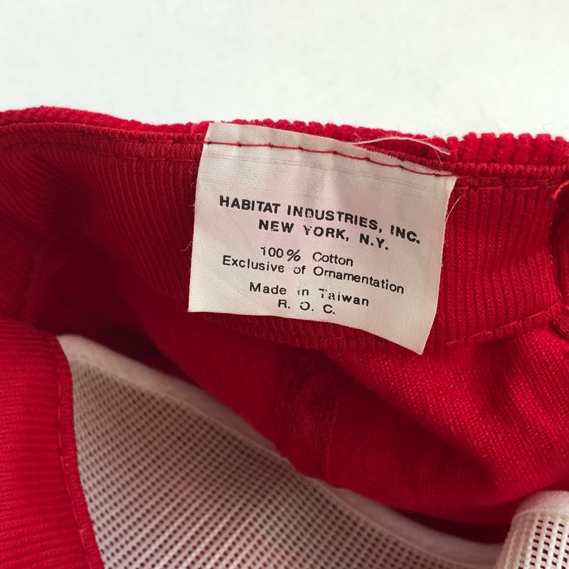 80’s marlboro red corduroy cap 상품이미지6