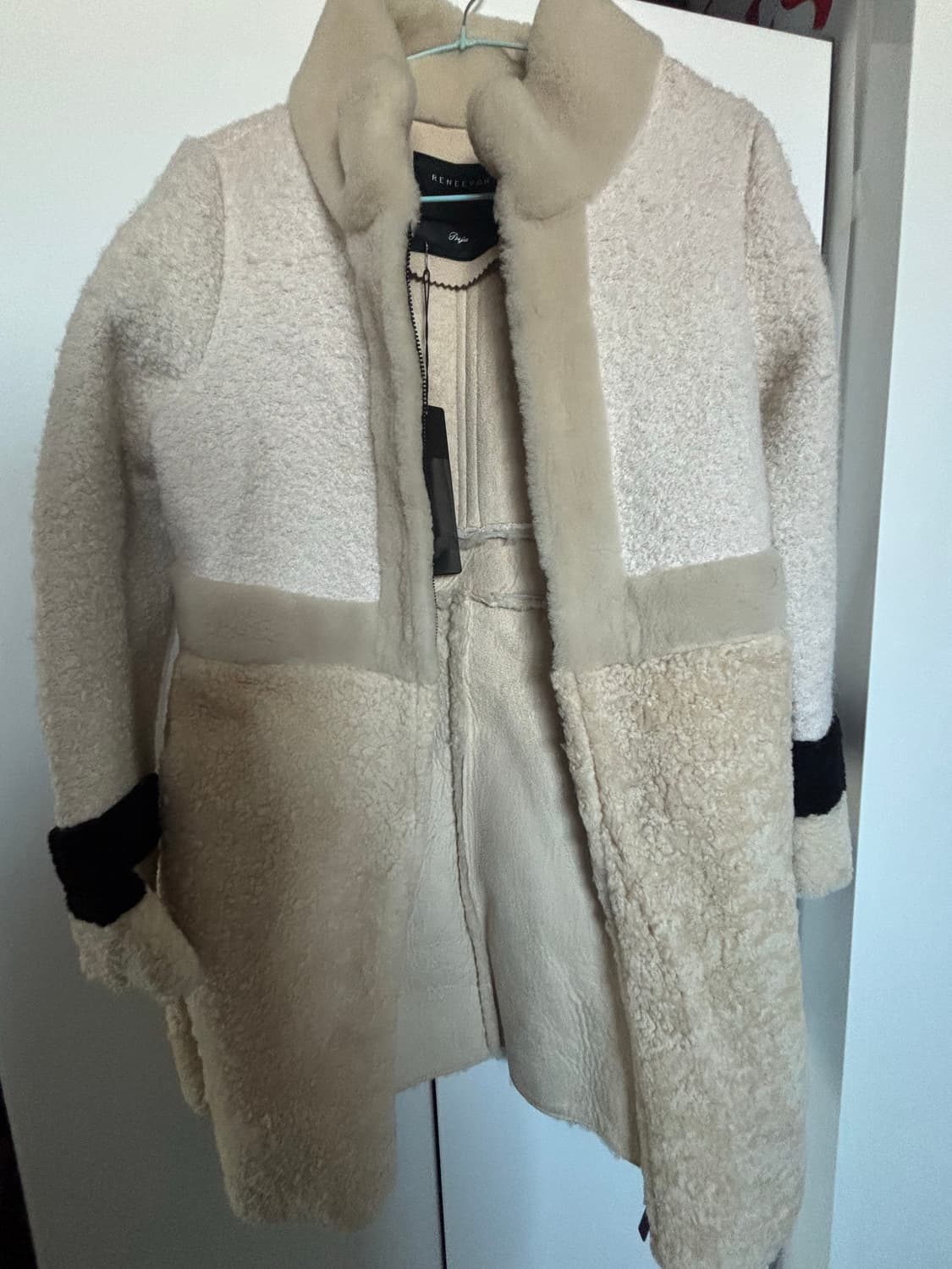 레니본 양털 무스탕 상품이미지1