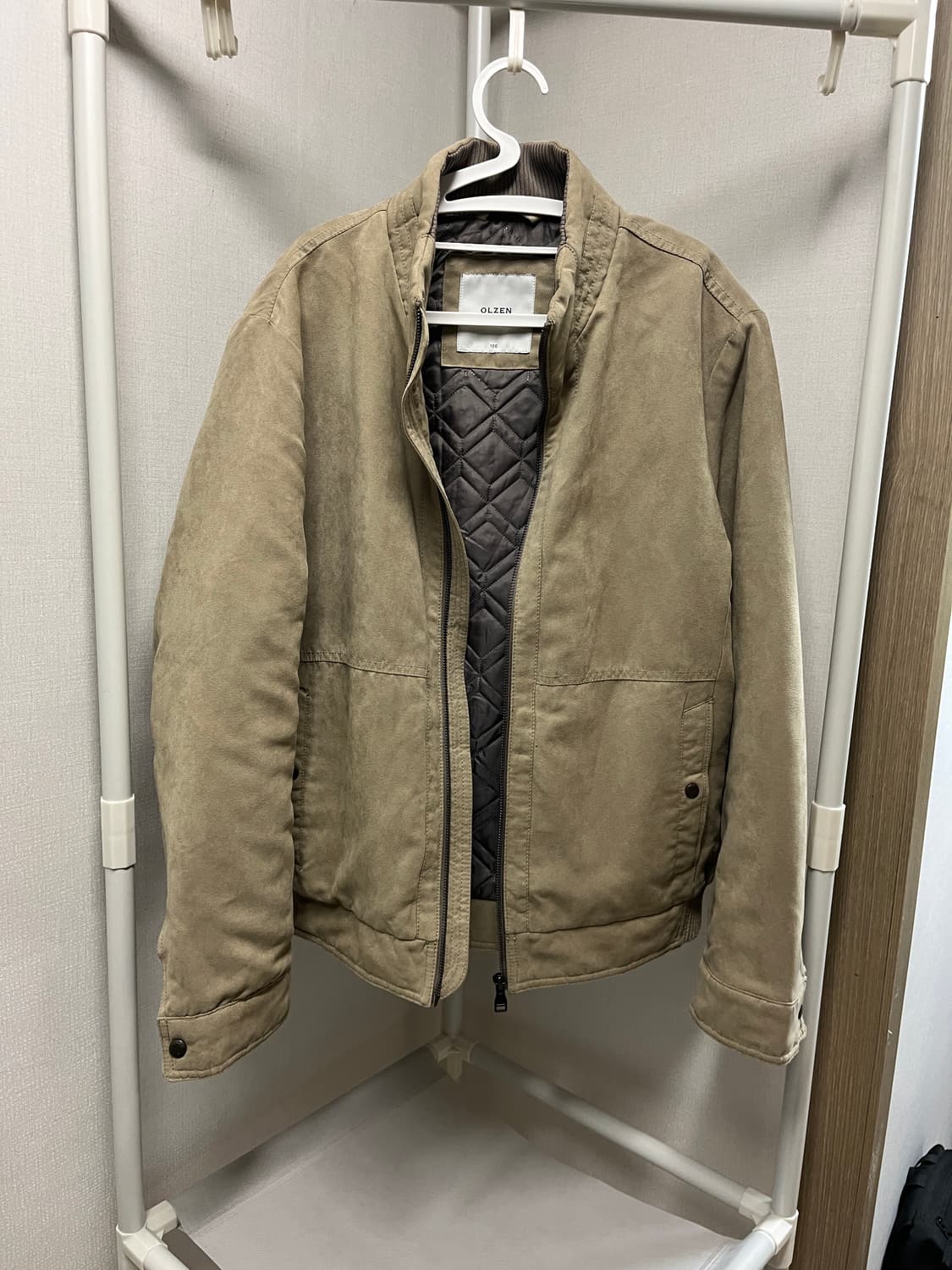 올젠 스웨이드 숏 점퍼 상품이미지4