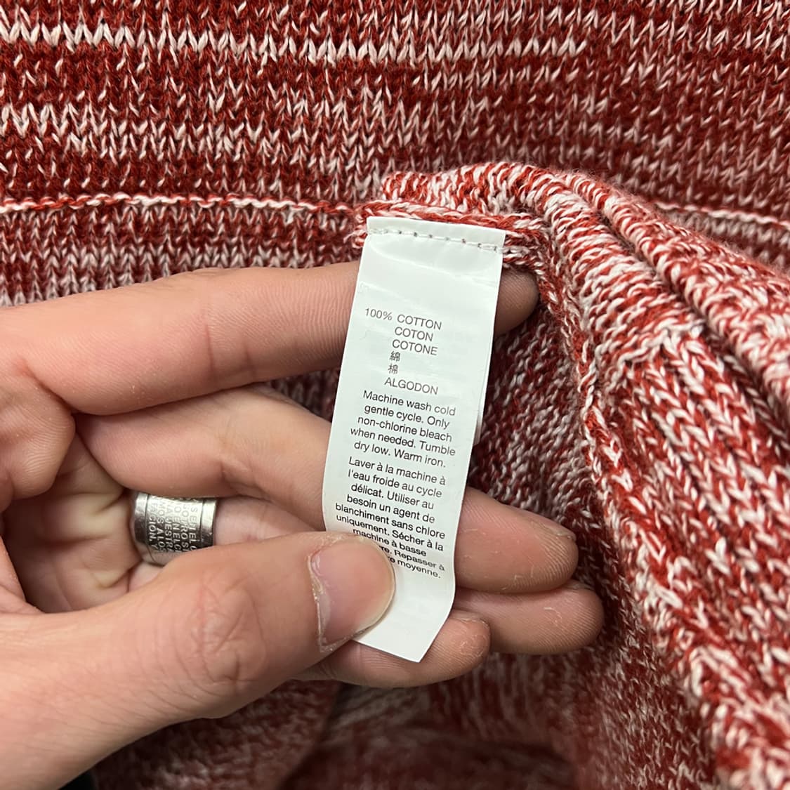 GAP 갭 데드스탁 니트 후드티 해외 M 상품이미지4