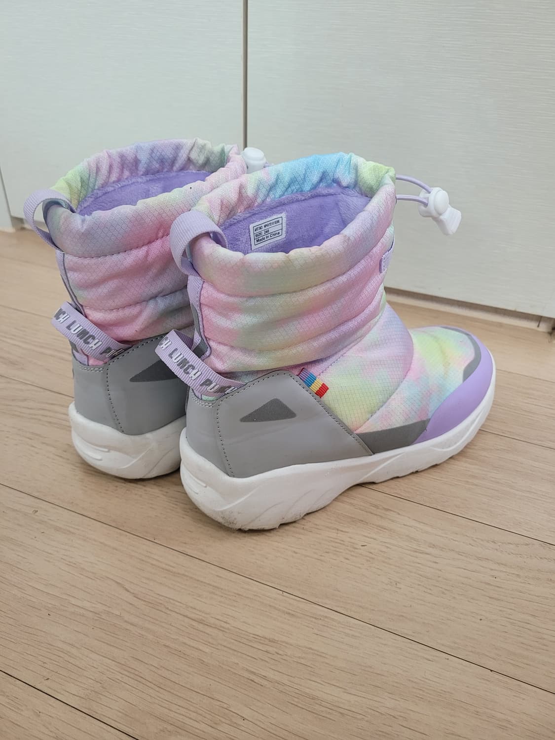 슈펜 Shoopen 여아 방한부츠 240 라벤더 상품이미지4