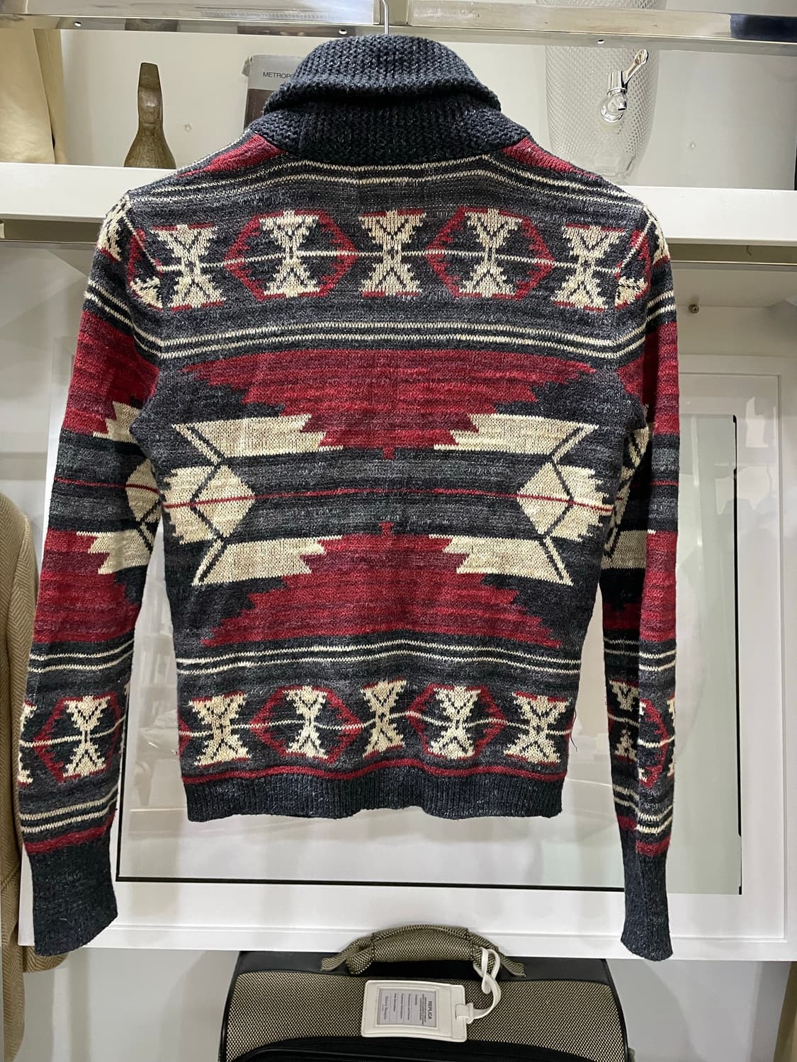 폴로(DS)/인디언패턴 니트가디건(여성S) 상품이미지2