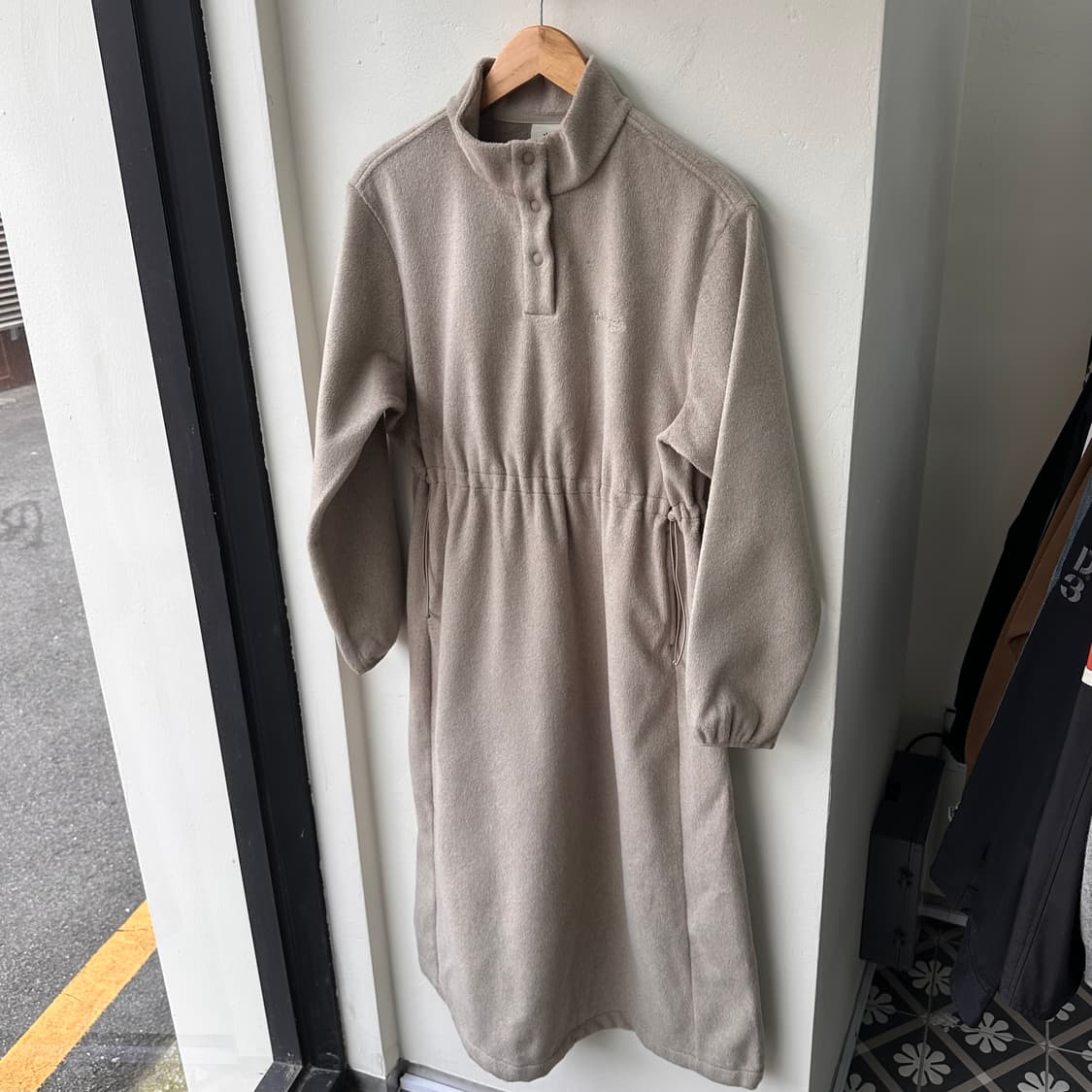 15265 - 스노우피크 웜 플리스 스탠드넥 원피스 상품이미지2