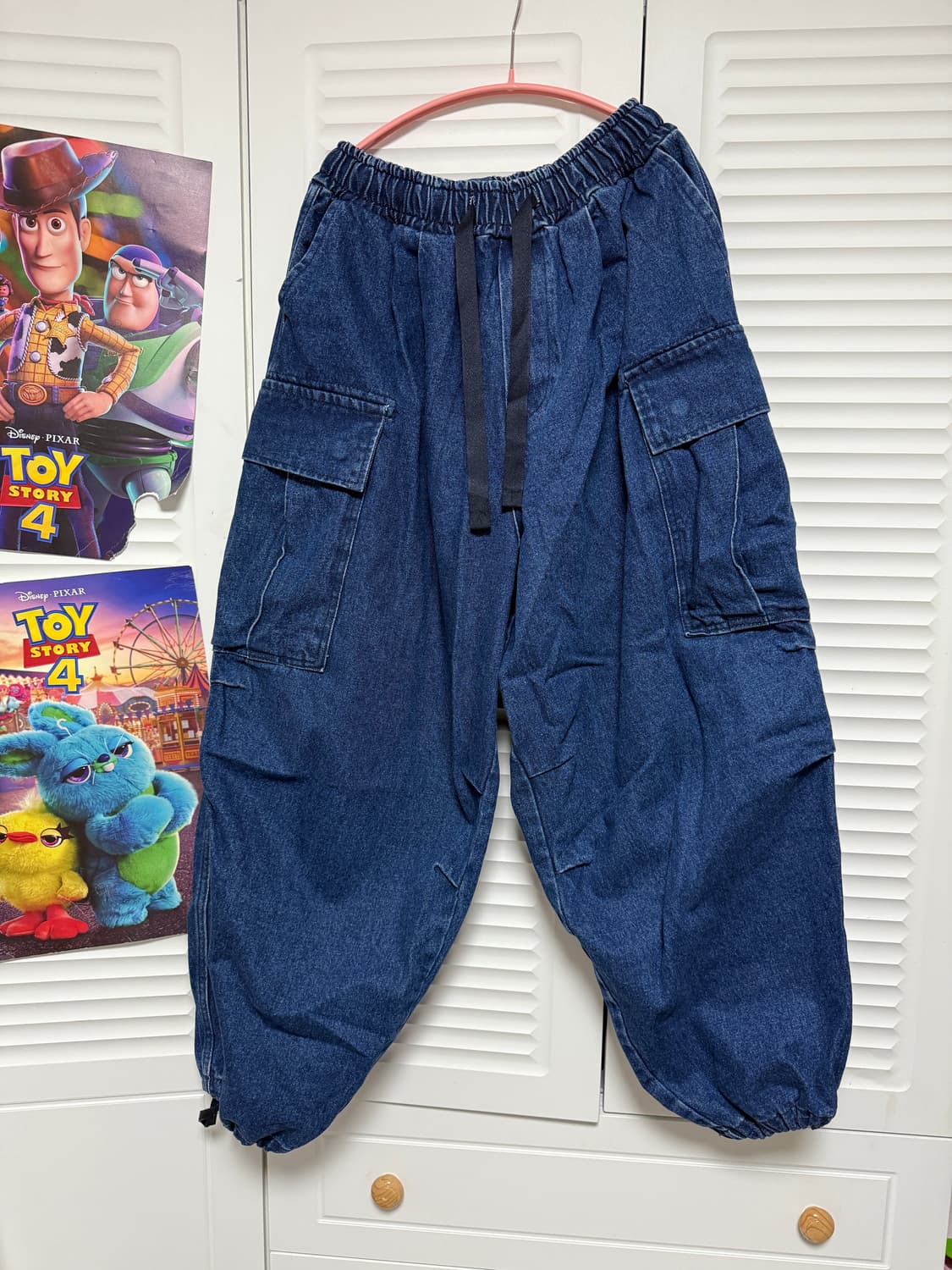 면 100% 데님바지 급처! 상품이미지1