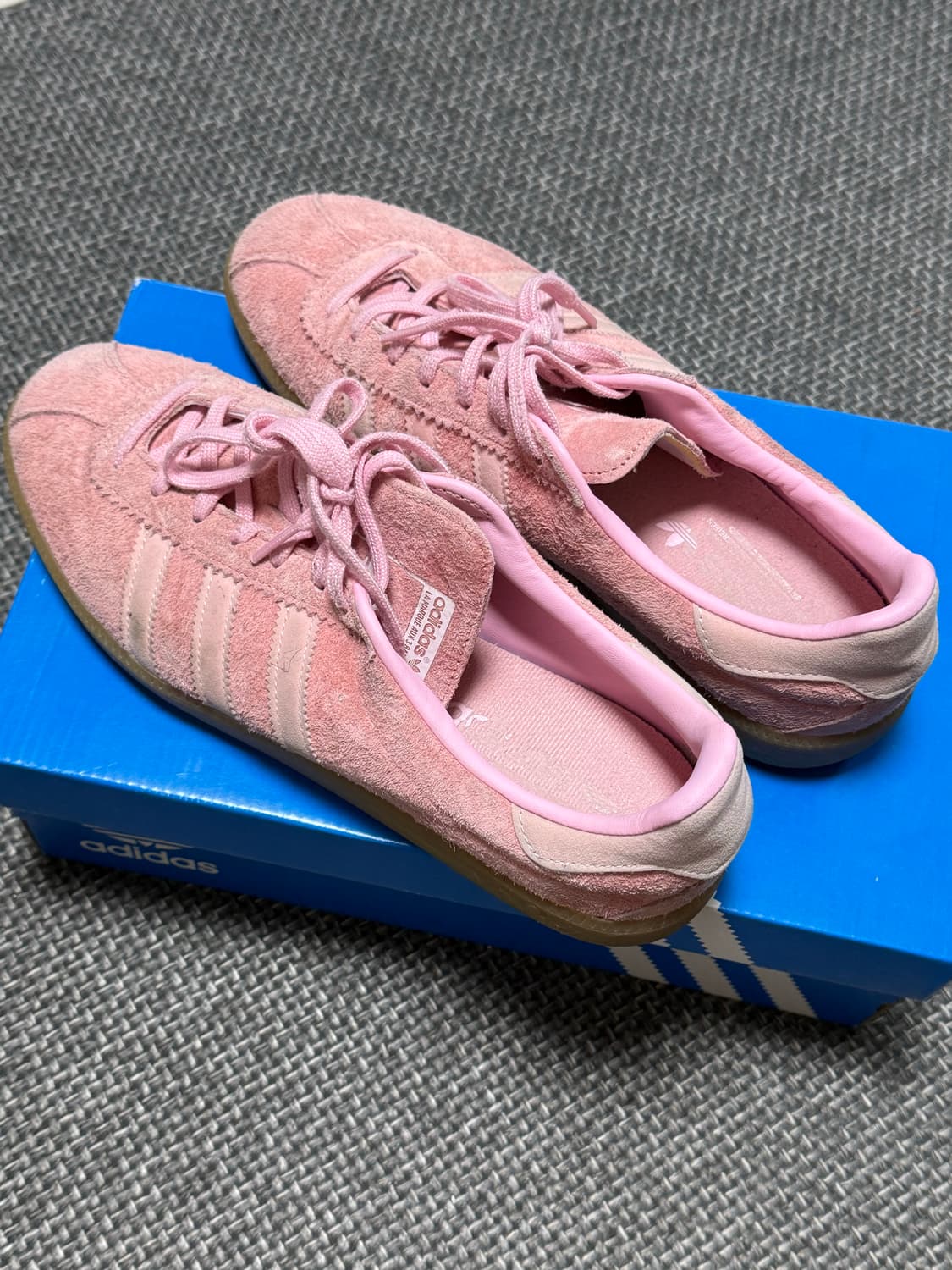 아디다스 버뮤다 글로우 핑크 265사이즈 상품이미지1