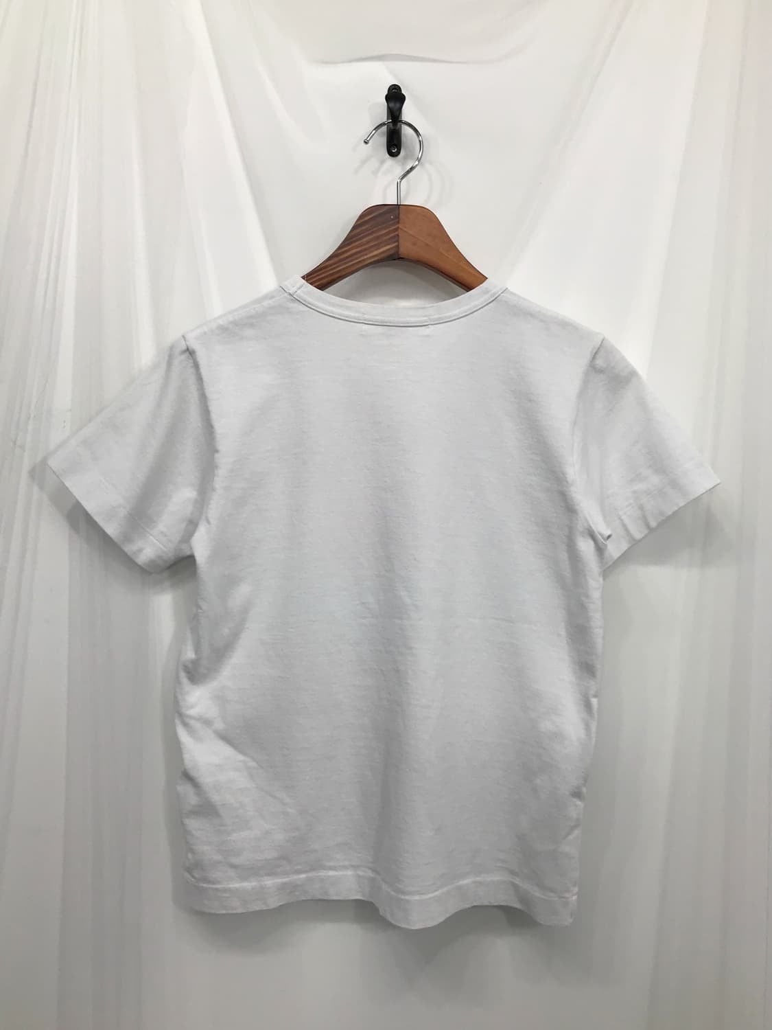 꼼데가르송 더블하트 핑크&레드 반팔 티셔츠 상품이미지8