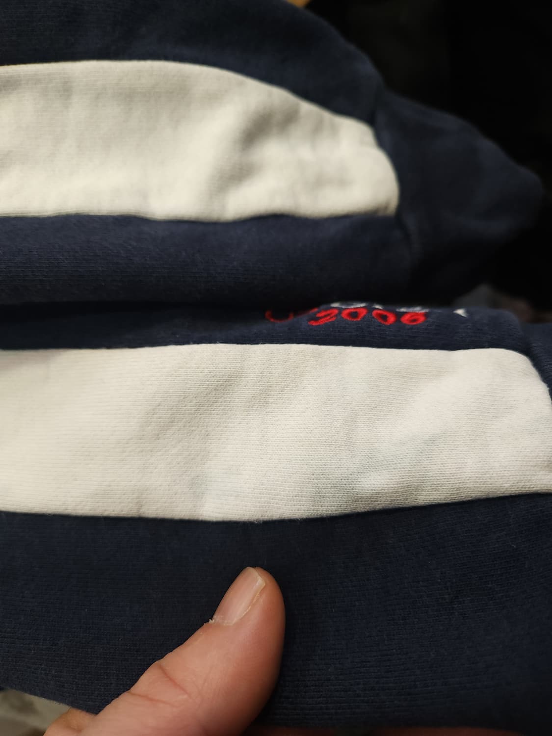 폴로 랄프로렌 2006 us open 빅포니 네이비 후드 집업 상품이미지9