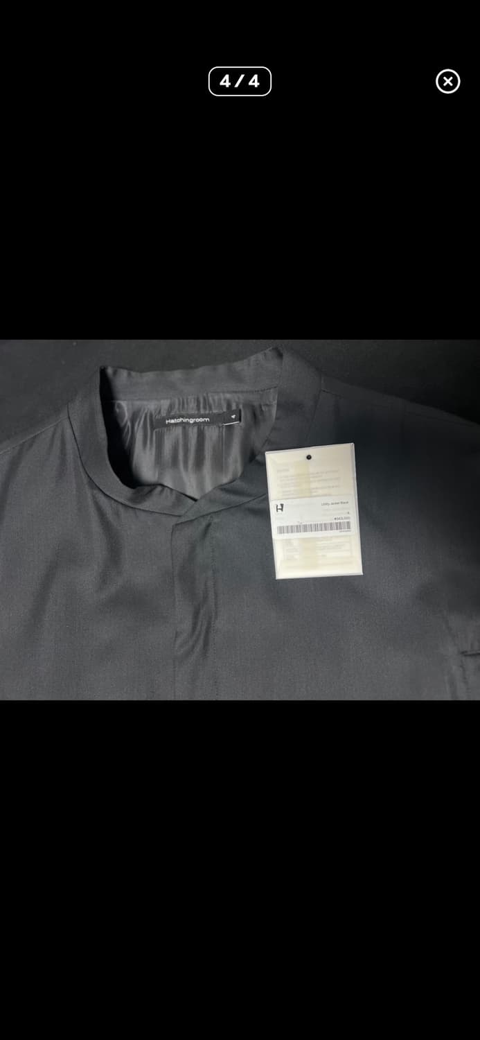 해칭룸 유틸리티자켓 블랙 상품이미지4